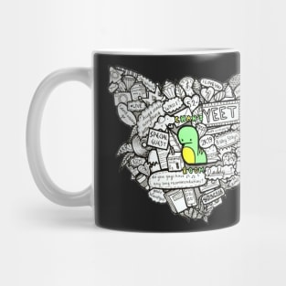 Chan's Room Doodle (Black) Mug